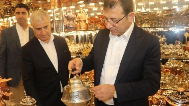 İBB Başkanı İmamoğlu Erzincan'da