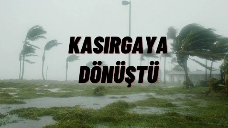 Julia Fırtınası, 1'inci derece kasırgaya dönüştü!