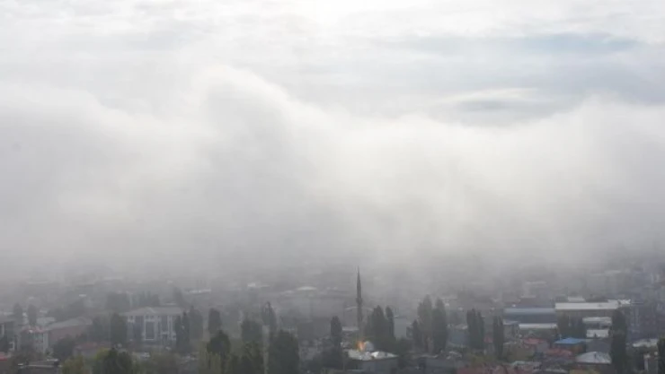 Kars'ta sis etkili oldu