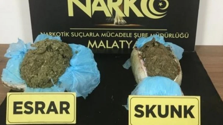 Malatya polisi uyuşturucuya geçit vermedi