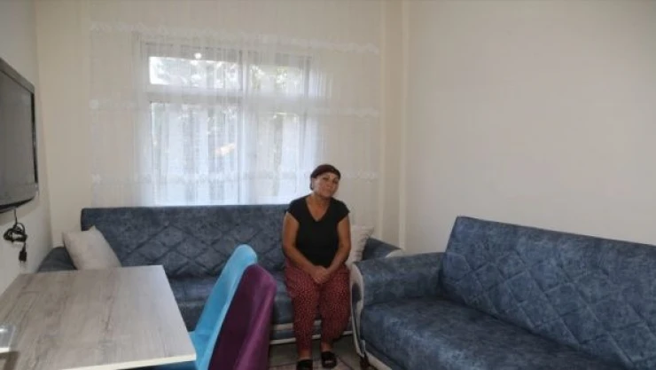 Tunceli'de evinden çıkarılan kadın sıcak yuvaya kavuştu