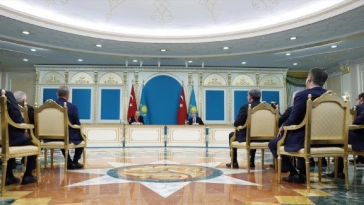 Türkiye ile Kazakistan arasında 6 anlaşma imzalandı