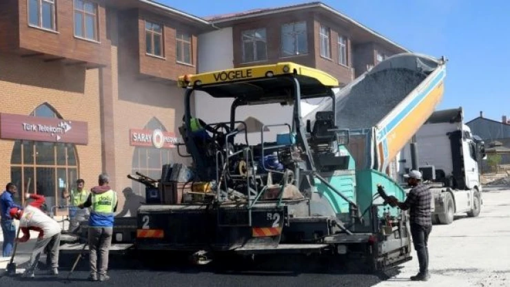 Van'da caddeler yenileniyor