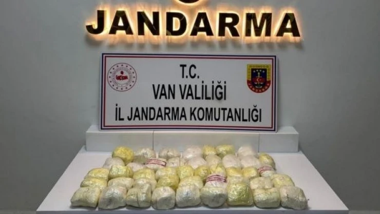 Van'da sentetik uyuşturucu operasyonu!