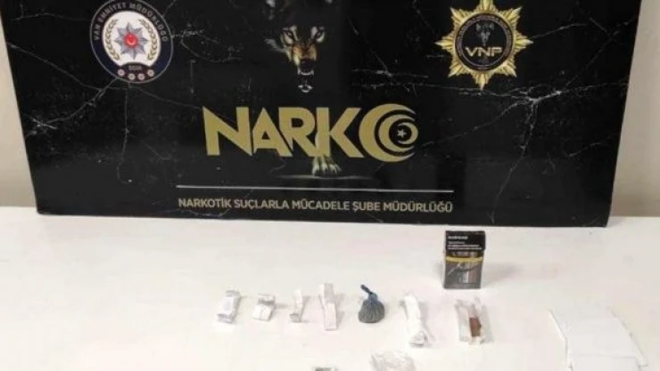 Van'da uyuşturucu satıcılarına yönelik operasyon!