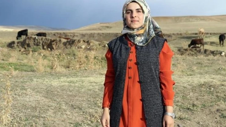 Ziraat fakültesi mezunu Ağrılı genç kız,  besici oldu