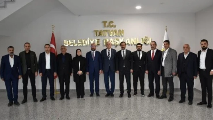 AK Parti Van Milletvekili Kartal Tatvan'da ziyaretlerde bulundu