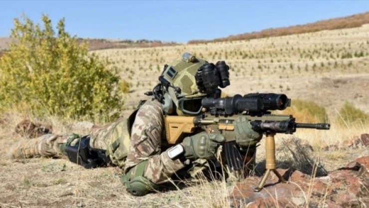 MSB duyurdu: 2 PKK/YPG'li terörist etkisiz !