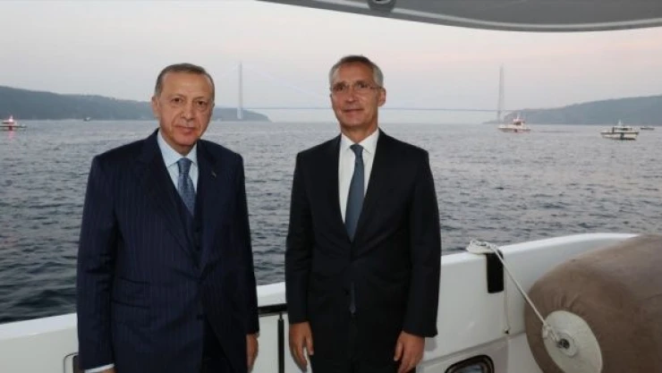 Cumhurbaşkanı Erdoğan, NATO Genel Sekreteri Stoltenberg'i kabul etti