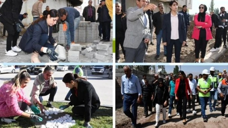 Doğubayazıt Belediyesi'nden ilçeye estetik dokunuş 