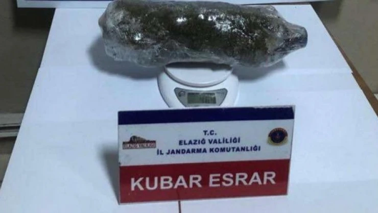 Elazığ'da pet şişede uyuşturucu çıktı!