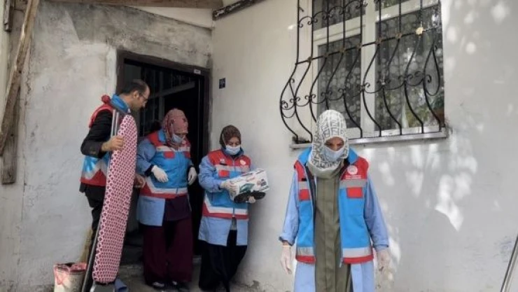 Erzurum'da bakıma muhtaç vatandaşın ihtiyaçları gideriliyor