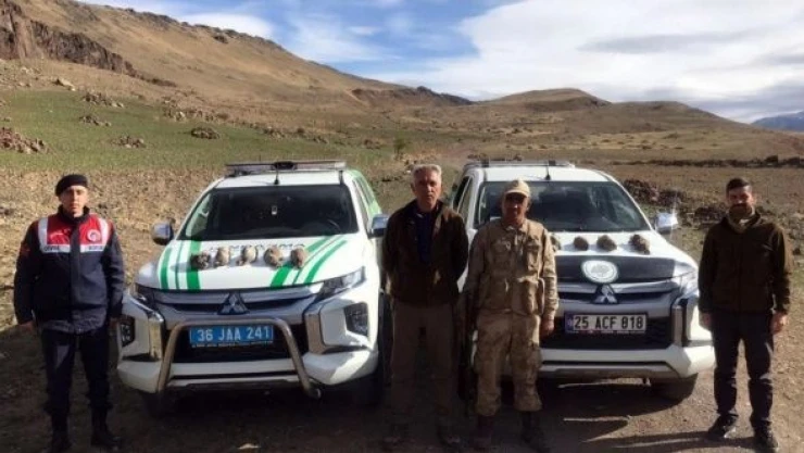 Kars'ta keklik avlayan 3 kişiye rekor ceza!