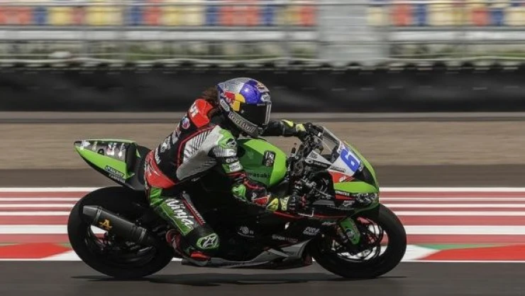 Milli motosikletçi Can Öncü, Avustralya'da üçüncü oldu