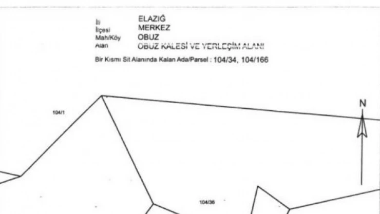 Obuz Kalesi sit alanı ilan edildi