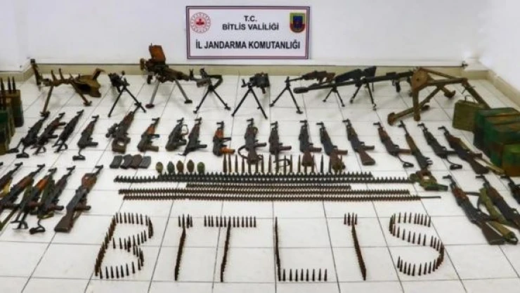 PKK'nın cephaneliği ele geçirildi