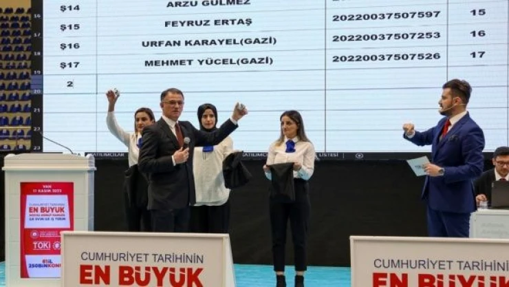Van'da 'İlk Evim, İlk İş Yerim' projesinde kuralar çekilmeye başlandı