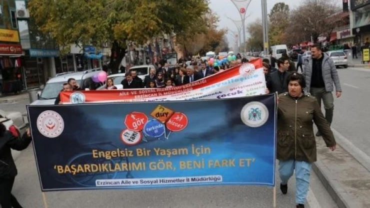 4 ilde Ɖ Aralık Dünya Engelliler Günü' etkinliği düzenlendi