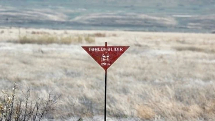 Azerbaycan'da mayın patlaması!