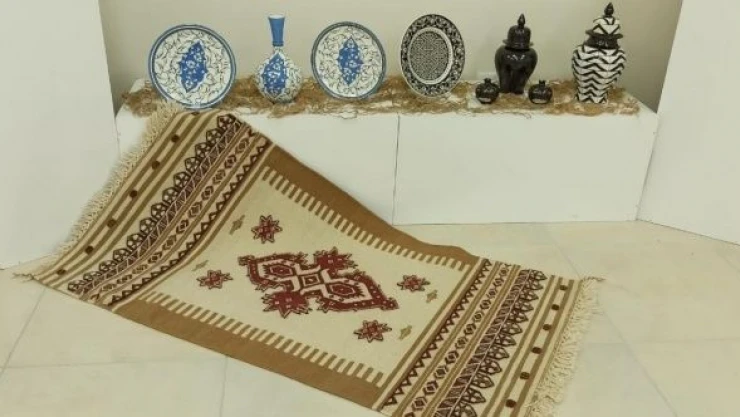 Bayburt'un 'Soğanlı kabartma halıları' Avrupa'dan talep görüyor