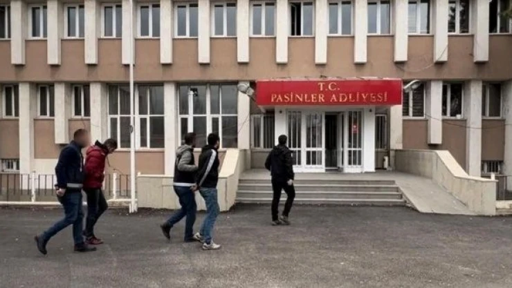 Baz istasyonundan akü çalan hırsızlar yakalandı