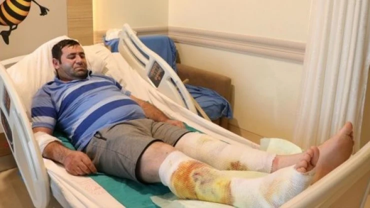 Erzurum'da sobaya dökülen mazot hastanelik etti