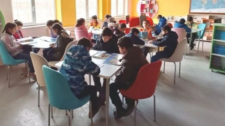 Kars'ta 324 kütüphane açıldı