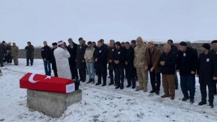 Kars'ta, Kore Gazisi Ağabey Semin, son yolculuğuna uğurlandı