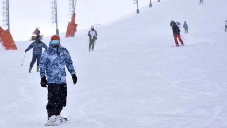 Palandöken Kayak Merkezi yılbaşına hazır