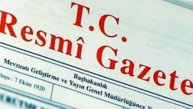 Resmi Gazete'ye düzeltme geldi