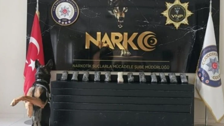 Van'da sentetik uyuşturucu operasyonu