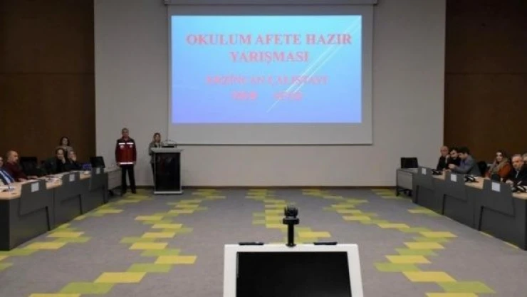Erzincan'da afet çalıştayı yapıldı