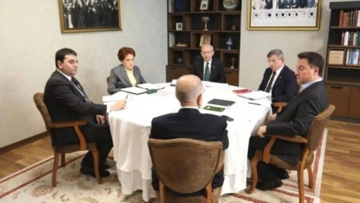 Altılı masadan ortak açıklama: 'Rant milletimize ölümcül bir fatura ödetti'