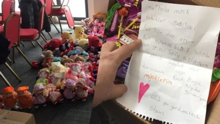 Bingöllü Hiranur'dan depremzedelere not var