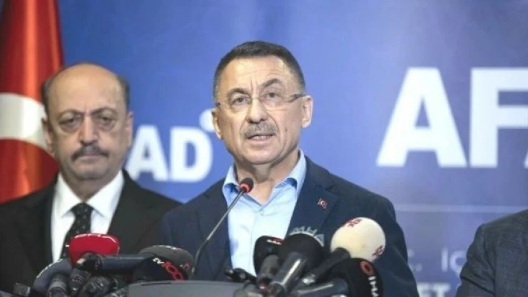 Cumhurbaşkanı Yardımcısı Oktay depremde can kaybını açıkladı