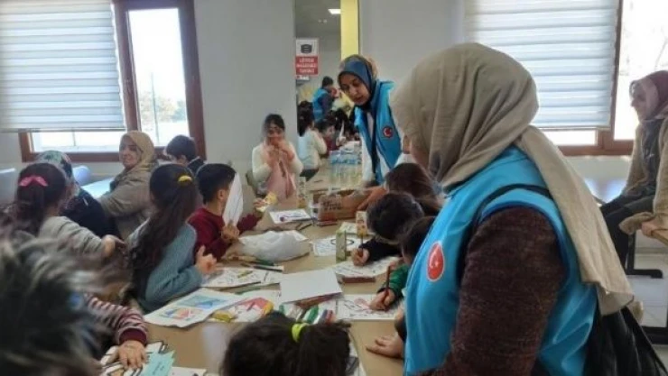Elazığ İl Müftülüğü deprem bölgesinde maddi ve manevi yardımlarını sürdürüyor
