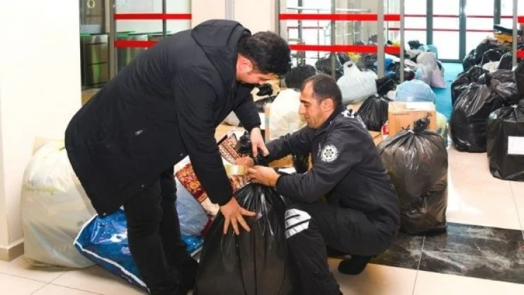 Erzurum Teknik Üniversitesi deprem bölgesi için seferber oldu