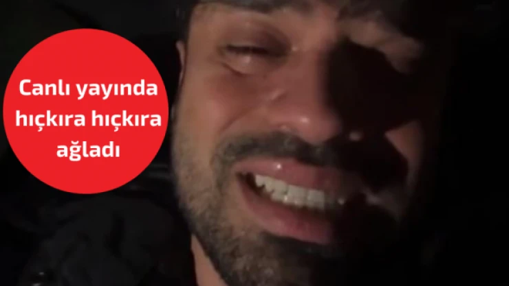 Gökhan Zan canlı yayında ağlayarak yardım istedi