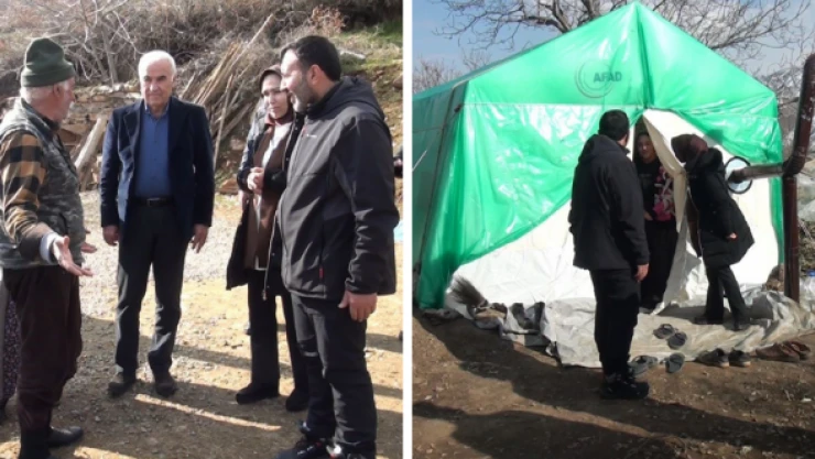 Malatya'da deprem sonrası saha çalışmaları sürüyor