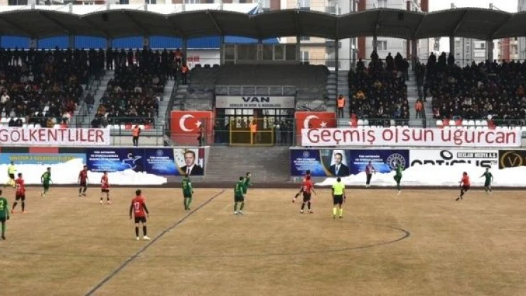 Vanspor FK: 1 - Adıyaman Spor FK: 0