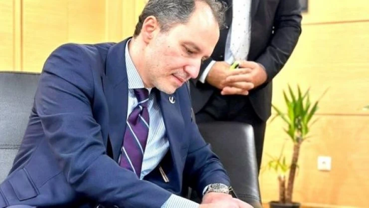 Fatih Erbakan'dan ilk fotoğraf geldi