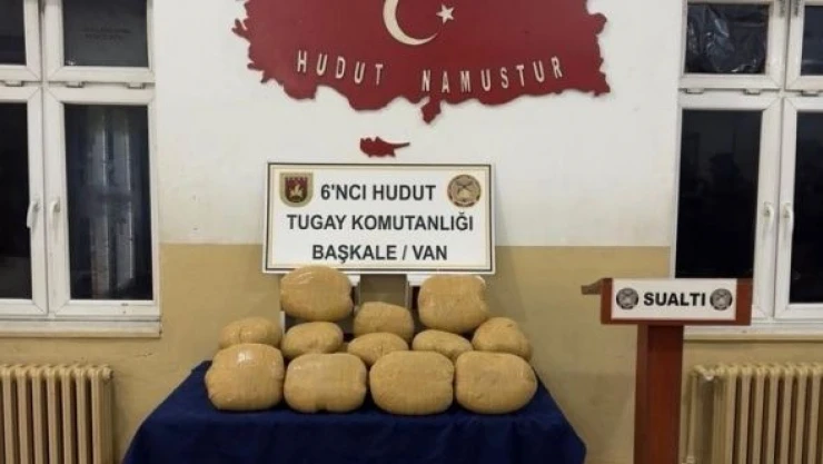 MSB duyurdu: Van'da uyuşturucu çetesine darbe