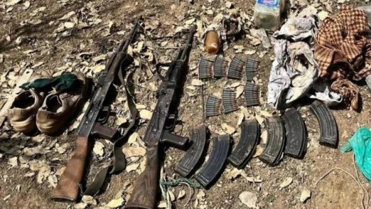 Valilik açıkladı: Silah ve mühimmat yakalandı