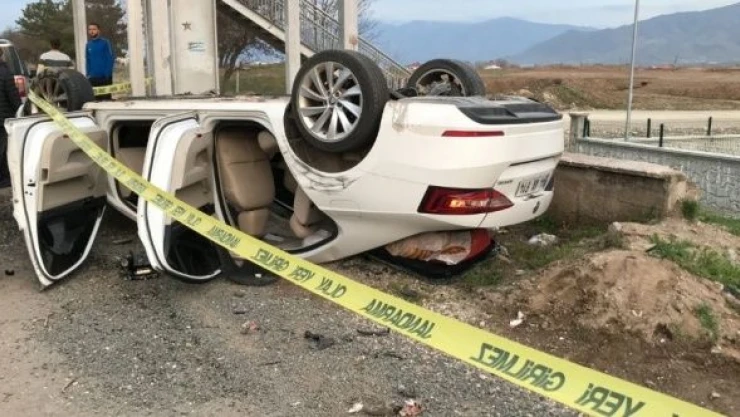Elazığ'da kaza... 5 yaralı