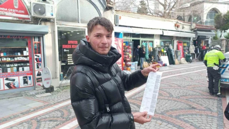 24 bin lira ceza yedi, 'devlet sağ olsun' dedi