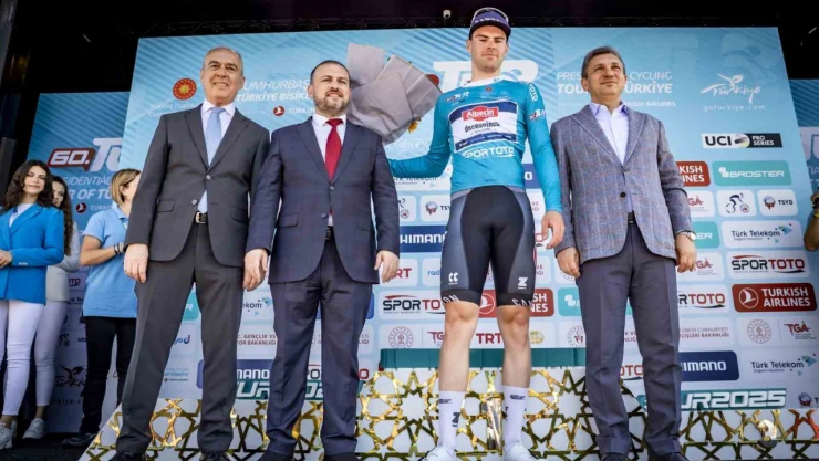 60. Cumhurbaşkanlığı Bisiklet Turu'nda Antalya - Antalya etabını Simon Dehairs kazandı