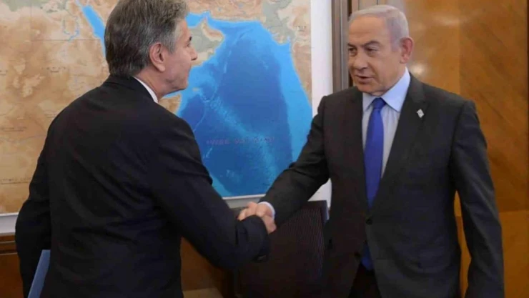 ABD Dışişleri Bakanı Blinken'dan Netanyahu'ya 'sivillerin korunması' çağrısı