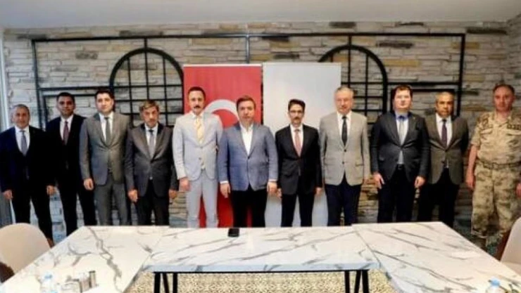 Adalet Komisyonu Başkanı Odabaş onuruna veda yemeği