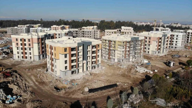 Adana'da deprem konutlarında sona gelindi