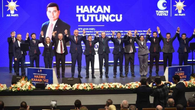 AK Parti Adayı Tütüncü: 'Antalya'nın gelecek yolculuğuna hazırız'